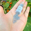 30g Miyuki Delica 11/0 Seed Beads, Opaque Matte Rainbow Gray DB882