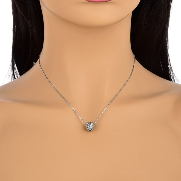 1pc Real 925 Sterling Silver Sea of Hearts Love Bead Charm, Compatible with Pandora All Other Charm Bracelet, EC4-B7