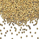 25g Miyuki Rocaille 11/0 Round Seed Beads Opaque Picasso Yellow RR-4512
