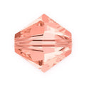 50pcs Adabele Austrian Faceted Bicone Crystal Beads #5301, Light Padparadscha (Pink), Size Selections: 6mm/8mm/10mm