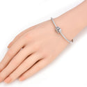 1pc Solid 925 Sterling Silver Easter Rabbit Bunny Bead, Compatible with Pandora All Other Charm Bracelets, EC2-H1
