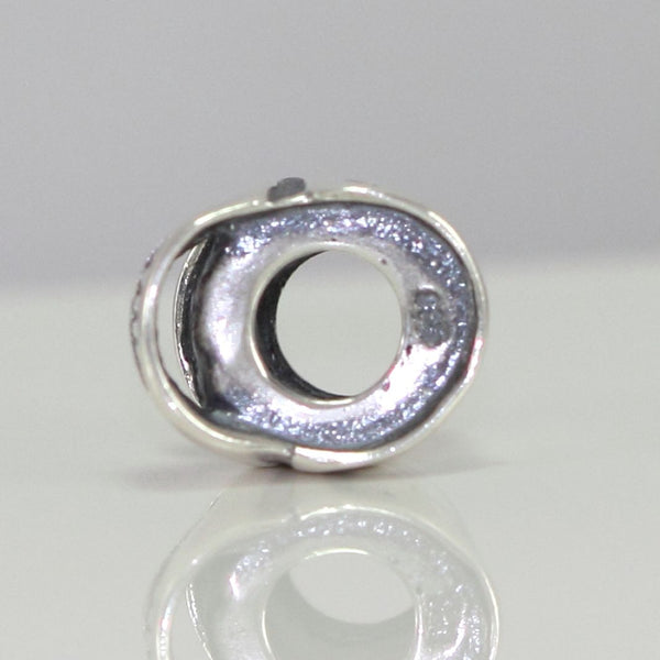 1pc Solid 925 Sterling Silver Football Helmet Bead Charm, Compatible with Pandora All Other Charm Bracelet, EC145