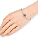 1pc 925 Sterling Silver Gemini Zodiac Sign Bead Charm, Compatible with Pandora All Other Charm Bracelets, EC5-B5
