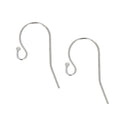 100pcs 316 Stainless Steel 23mm Ball End Fish Earring Hooks – 0.7mm Wire