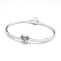 Solid 925 Sterling Silver Love USA Charm Liberty Freedom Bead