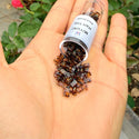 10g Miyuki Half Tila Seed Beads 5x2.3mm, Picasso Amber Brown (HTL-4502)