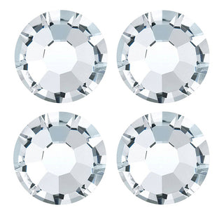 100pcs Genuine Preciosa MAXIMA Chaton Rose Round Flat Back Crystal Rhinestone, Foil Back, Crystal Clear, SS9, 2.5-2.7mm, Prm-S91