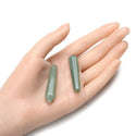 4pcs Natural Green Aventurine Gemstone Tower Wand, 52mm Loose Cut Stones, G3P-D10