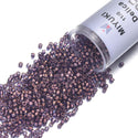 30g Miyuki Delica 11/0 Seed Beads Translucent Gold Luster Violet Gold DB117