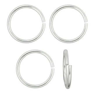 200pcs Open Jump Rings, O Rings, Silver Plated, Size Selections: 4mm/6mm/8mm/10mm/12mm