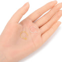 20pcs Tarnish Resistant Round Hoop Earring Hooks, 18K Yellow Gold Plated Brass, 15mm, 0.7mm/21 Gauge, BF62-1