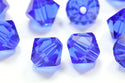 100pcs Adabele Austrian Faceted Bicone Crystal Beads #5301, Sapphire Blue, Size Selections: 3mm/4mm/5mm/6mm