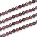 Natural Purple Aventurine Gemstone Round Beads, 1 Strand/15 Inch, Size Selections: 4mm/6mm/8mm/10mm