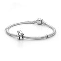 1pc Cute Solid 925 Sterling Silver Dog Charm Puppy Bead, Compatible with Pandora All Other Charm Bracelets, EC2-A1
