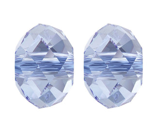 24pcs Adabele Austrian Faceted Rondelle Crystal Beads #5040, Light Sapphire (Blue), Size Selections: 6x4mm, 8x6mm, 10x8mm