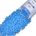 30g Miyuki Delica 11/0 Seed Beads, Opaque Dark Turquoise Blue DB659