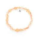 1 Strand Stretch Natural Yellow Citrine Free Form Gemstone Bracelet, 5-8mm Small Beads, Length Selections: 7 inch/7.5 inch