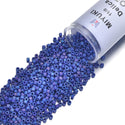 7.5g Miyuki Delica 11/0 Seed Beads, Opaque Matte Rainbow Cobalt DB880