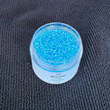 25g Miyuki Rocaille 11/0 Round Seed Beads Translucent Rainbow Aqua RR-260