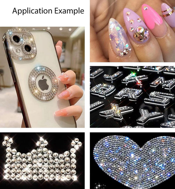 25pcs Genuine Preciosa MAXIMA Chaton Rose Round Flat Back Crystal Rhinestone, Foil Back, Crystal AB, SS34, 7.07-7.27mm, Prm-S342