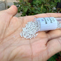 7.5g Miyuki Delica 11/0 Seed Beads, Rainbow Silver-Lined Opal DB223