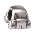 Solid 925 Sterling Silver Cute Car Charm I Love Car Bead