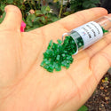 10g Miyuki Half Tila Seed Beads 5x2.3mm, Transparent Pistachio (HTL-146)