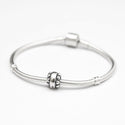 Solid 925 Sterling Silver Bravery Energy Bead Charm