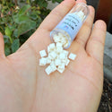 10g Miyuki Full Tila Square Seed Beads 5x5mm, Opaque Matte Ivory (TL-2021)