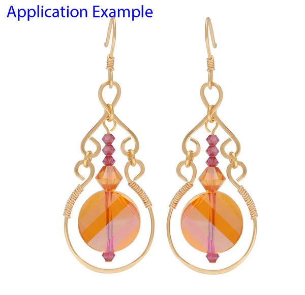 25pcs Adabele Austrian Faceted Flat Round Twist Coin Crystal Beads #5621, Purple Velvet, 8mm, Hole ID 1mm, SSW827