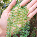 200pcs Creative Club Faceted Teardrop Briolette Crystal Glass Beads, Pendant Drop, Peridot Green, 12x6mm, Hole ID 1mm, CCT2-16