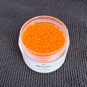 25g Miyuki Rocaille 11/0 Round Seed Beads Opaque Mandarin Orange RR-405
