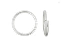 20pcs 925 Sterling Silver Open Jump Rings, 0.7mm/21 Gauge, Size Selections: 4mm/6mm/8mm/10mm
