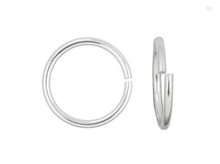 20pcs 925 Sterling Silver Open Jump Rings, 0.8mm/20 Gauge, Size Selections: 4mm/6mm/8mm/10mm/12mm