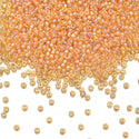 25g Miyuki Rocaille 11/0 Round Seed Beads Rainbow Light Topaz RR-251