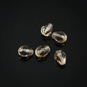 24pcs Adabele Austrian Faceted Teardrop Crystal Beads #5500, Silver Champagne, 8mm x 6mm, Hole ID 1mm, SST-829