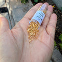 7.5g Miyuki Delica 11/0 Seed Beads, 24Kt Gold-Lined Crystal Gold DB33