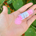 7.5g Miyuki Delica 11/0 Seed Beads, Opaque Dyed Cotton Candy Pink DB245