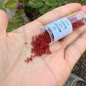 7.5g Miyuki Delica 11/0 Seed Beads, Duracoat Opaque Dyed Jujube DB2119