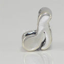 1pc Solid 925 Sterling Silver Music Note Charm Music Lover Bead, Compatible with Pandora All Other Charm Bracelet, EC116