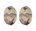24pcs Adabele Austrian Faceted Rondelle Crystal Beads #5040, Smoked Quartz, Size Selections: 6x4mm, 8x6mm, 10x8mm