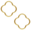 5pcs Real 1/20 14K Gold Filled Closed Clover Jump Rings, 10.4mm, 0.8mm/20 Gauge, JK6-H3