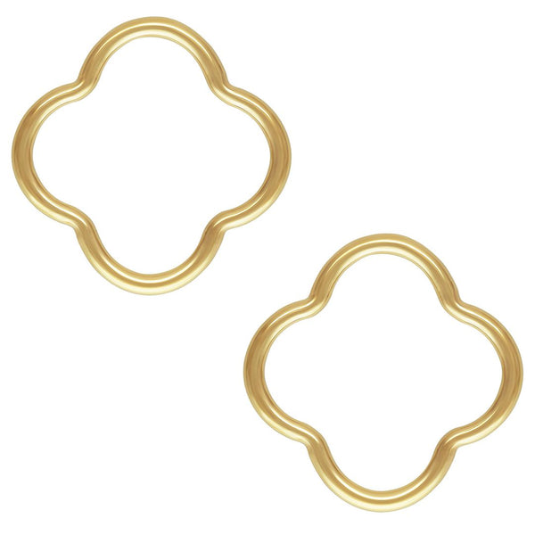 5pcs Real 1/20 14K Gold Filled Closed Clover Jump Rings, 10.4mm, 0.8mm/20 Gauge, JK6-H3