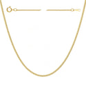 1pc 1/20 14K Gold Filled Curb Cable Link Chain Necklace, 1.2mm Width/Small, 18 Inch, Non Tarnish, KC33-18