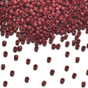 30g Miyuki Delica 11/0 Seed Beads, Duracoat Opaque Dyed Jujube DB2119