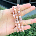 1 Strand Stretch Natural Sunstone Free Form Gemstone Bracelet, 5-8mm Small Beads, Length Selections: 7 inch/7.5 inch