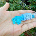 10g Miyuki Full Tila Seed Beads 5x5mm, Matte Rainbow Robin's Egg Blue (TL-413FR)