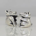 1pc Real Solid Sterling Silver Dog Charm Puppy Bead, Compatible with Pandora All Other Charm Bracelets, EC497