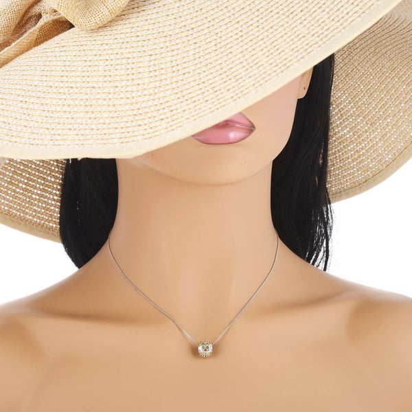 1pc 925 Sterling Silver Round Heart Pattern November Birthstone Bead Charm, Yellow Topaz Cubic Zirconia CZ, 11x9mm, Hole ID 4.5mm, EC1-H11