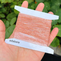 33 Feet Diamond Cut Flat Cable Copper Chain Link, Bright Coppery, 1.5mm Thin Small Dainty